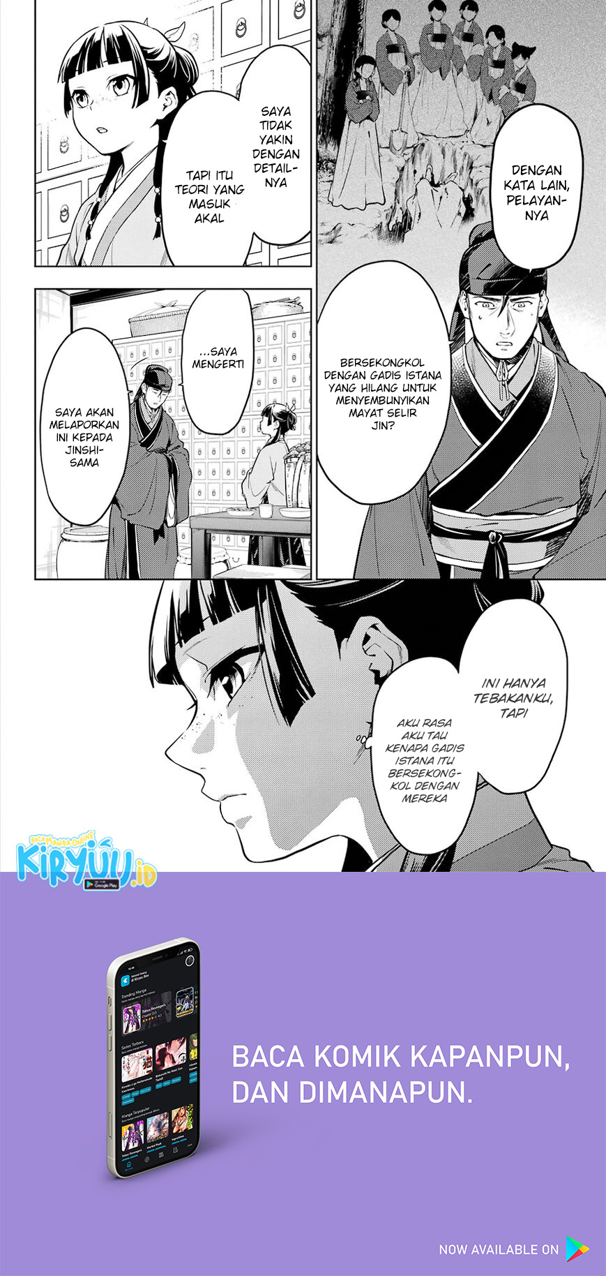 Kusuriya no Hitorigoto - Chapter 45.2 Bahasa Indonesia 9 Kusuriya no Hitorigoto - Chapter 45.2 Bahasa Indonesia 9