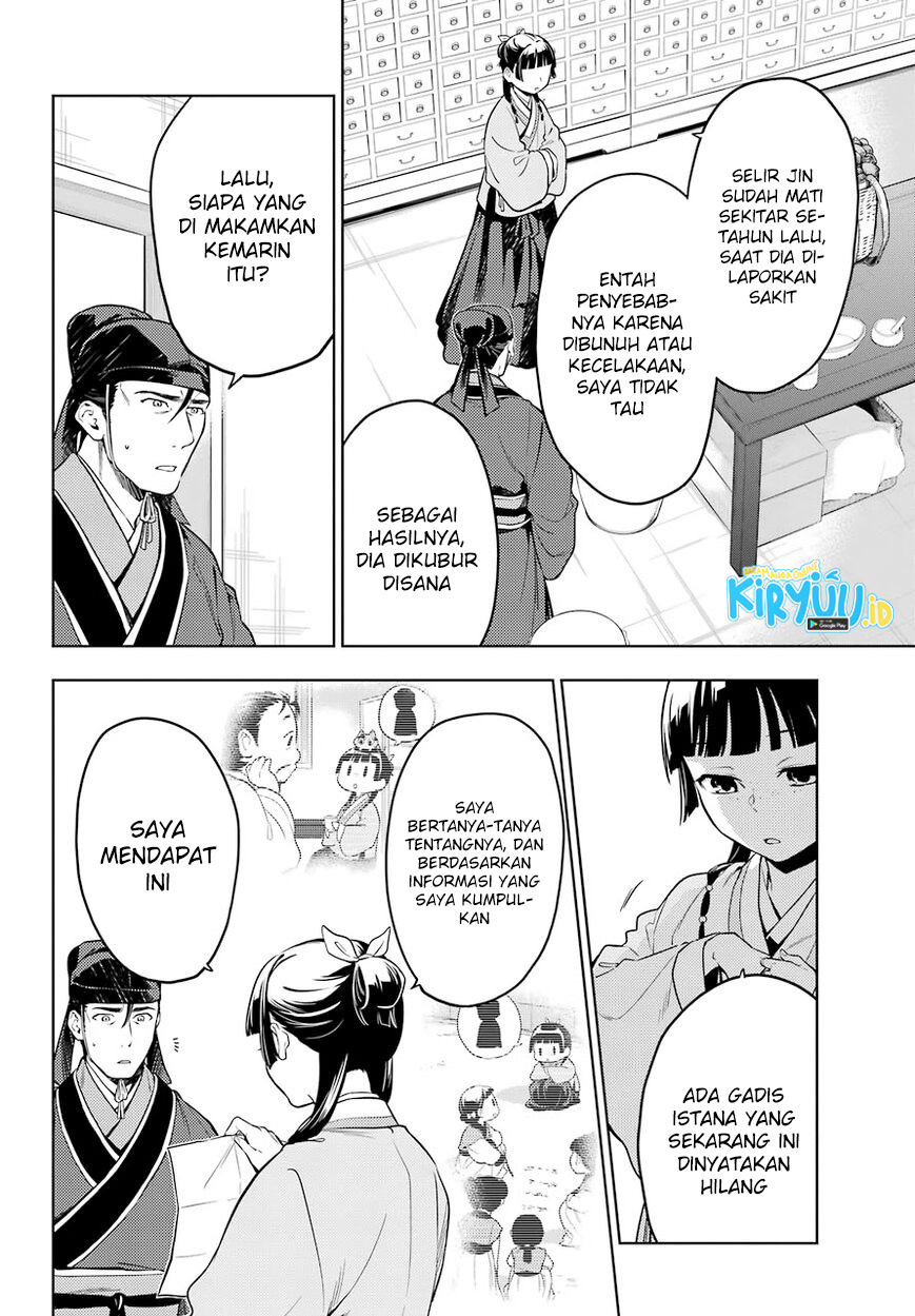 Kusuriya no Hitorigoto - Chapter 45.2 Bahasa Indonesia 7 Kusuriya no Hitorigoto - Chapter 45.2 Bahasa Indonesia 7