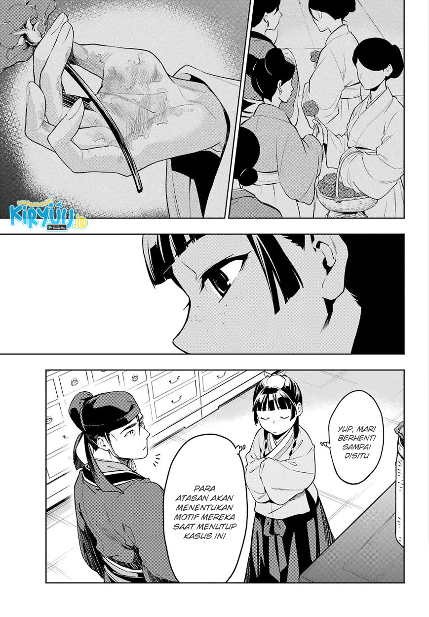 Kusuriya no Hitorigoto - Chapter 45.2 Bahasa Indonesia 12 Kusuriya no Hitorigoto - Chapter 45.2 Bahasa Indonesia 12