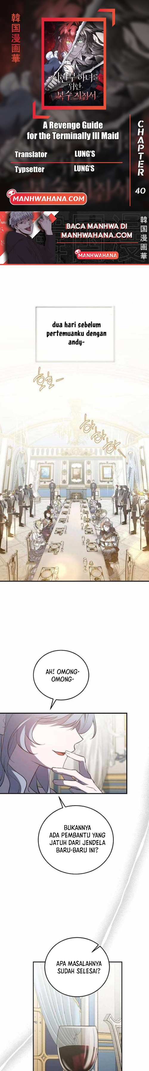 A Revenge Guide for the Terminally Ill Maid - Chapter 40 1
