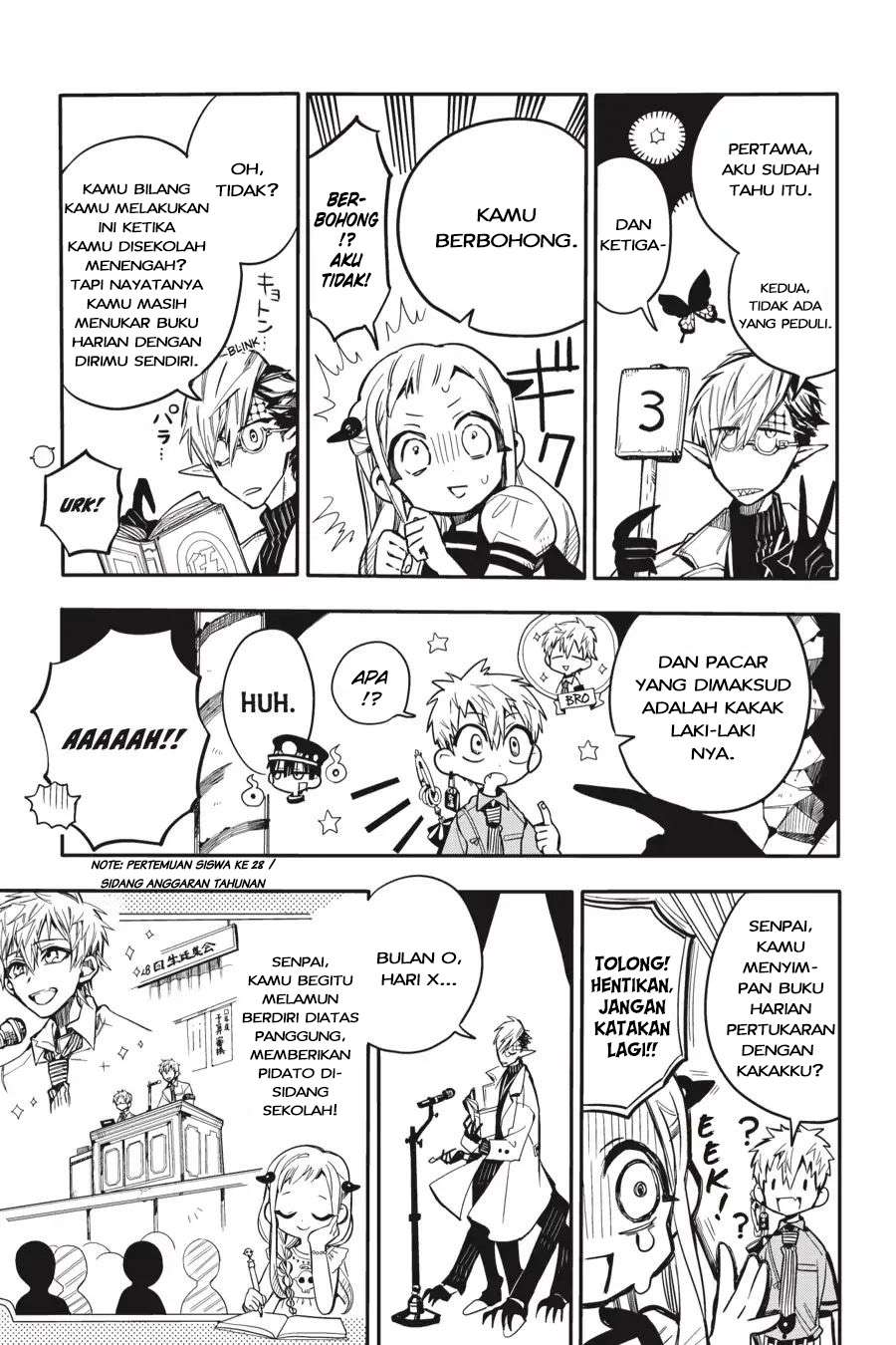 Jibaku Shounen Hanako-kun - Chapter 12 19 Jibaku Shounen Hanako-kun - Chapter 12 19