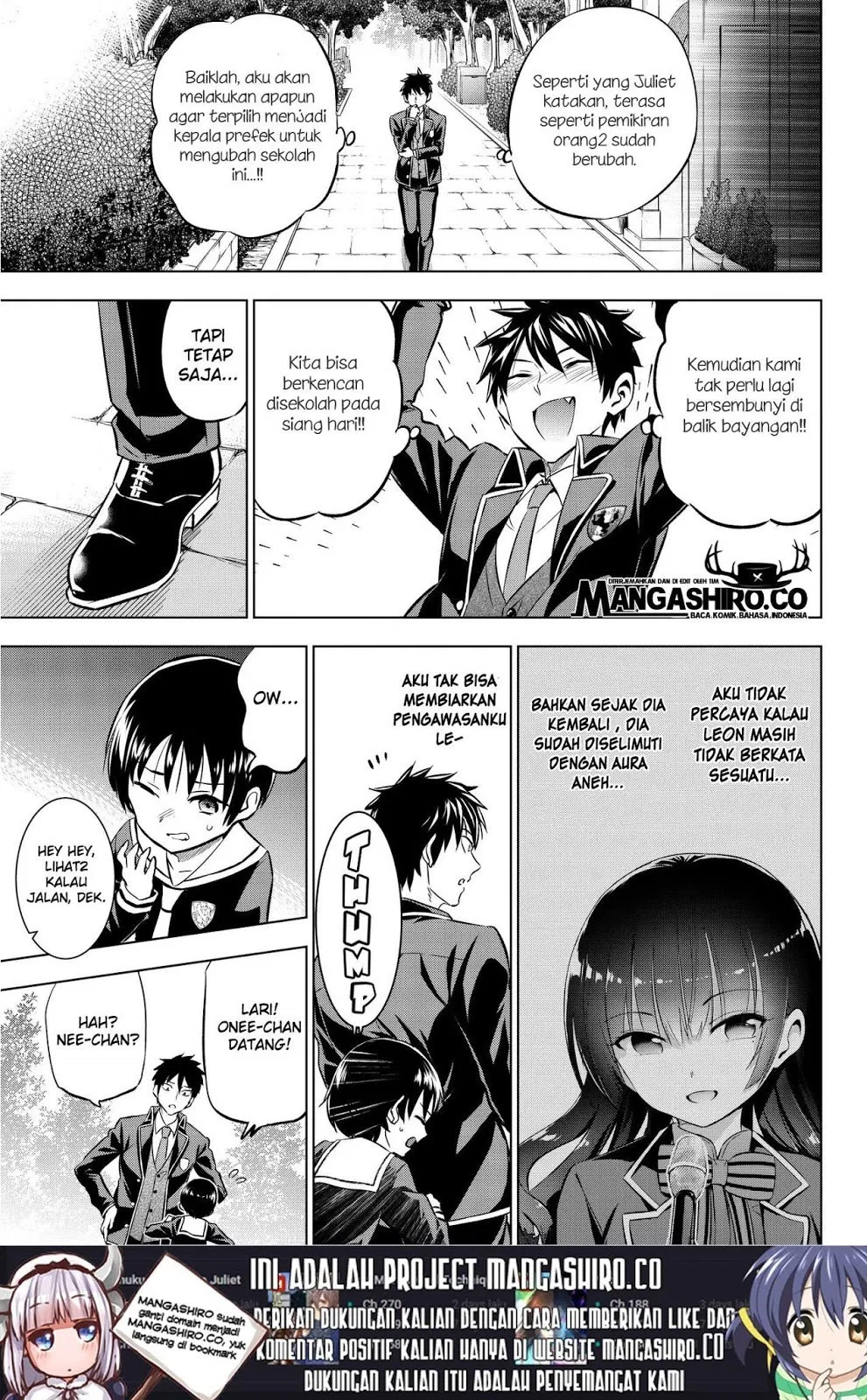 Kishuku Gakkou no Juliet - Chapter 82 9 Kishuku Gakkou no Juliet - Chapter 82 9