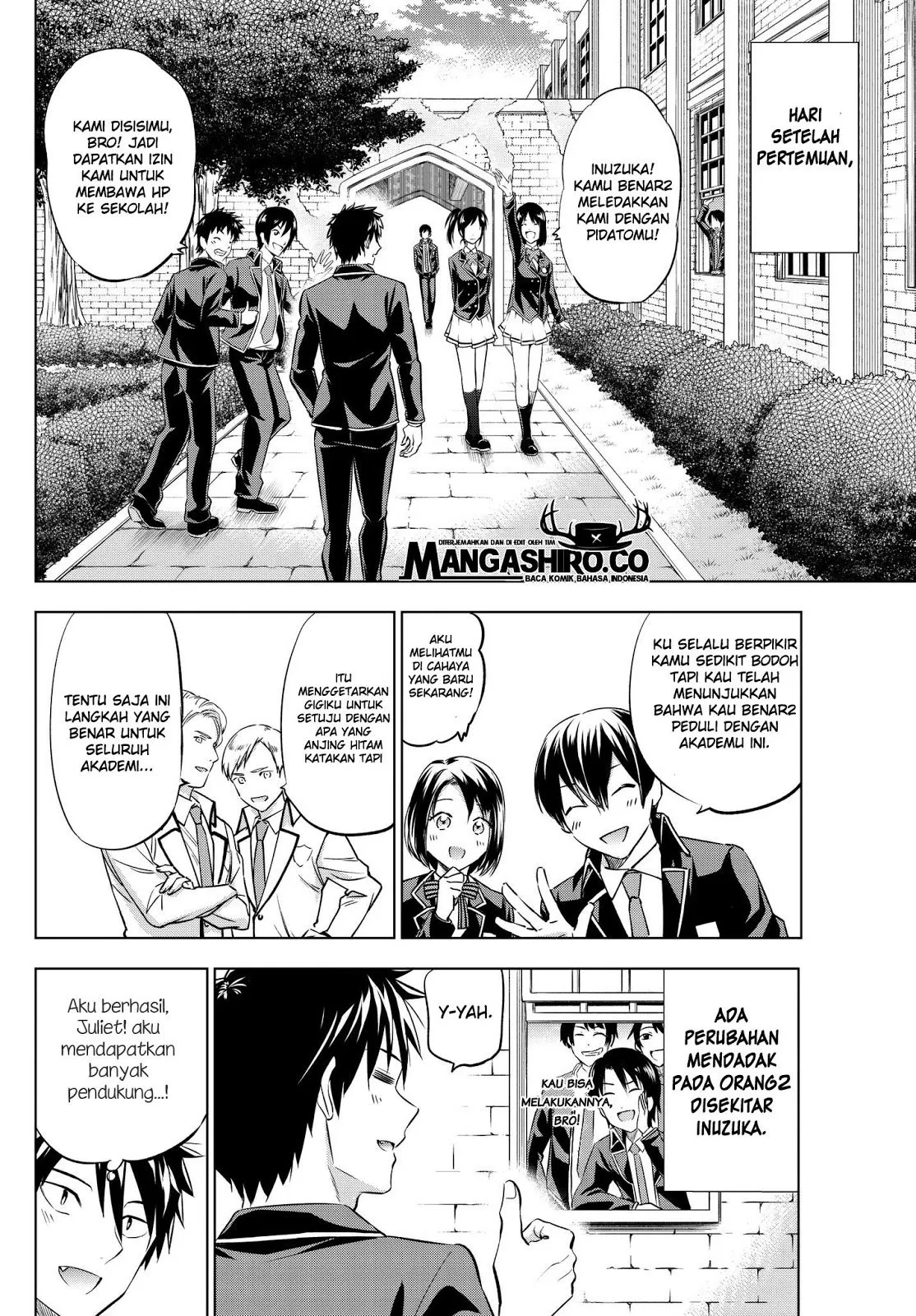 Kishuku Gakkou no Juliet - Chapter 82 3 Kishuku Gakkou no Juliet - Chapter 82 3