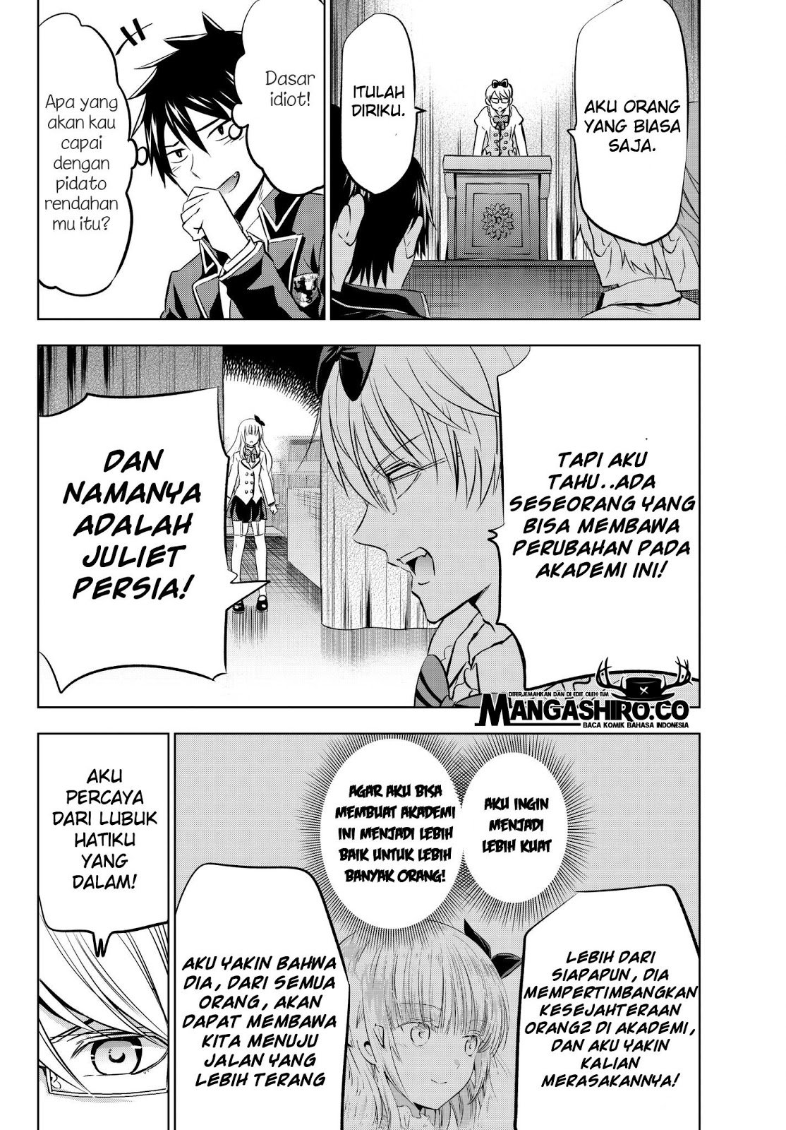 Kishuku Gakkou no Juliet - Chapter 80 16