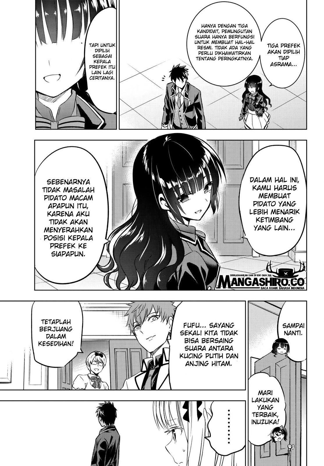 Kishuku Gakkou no Juliet - Chapter 80 7
