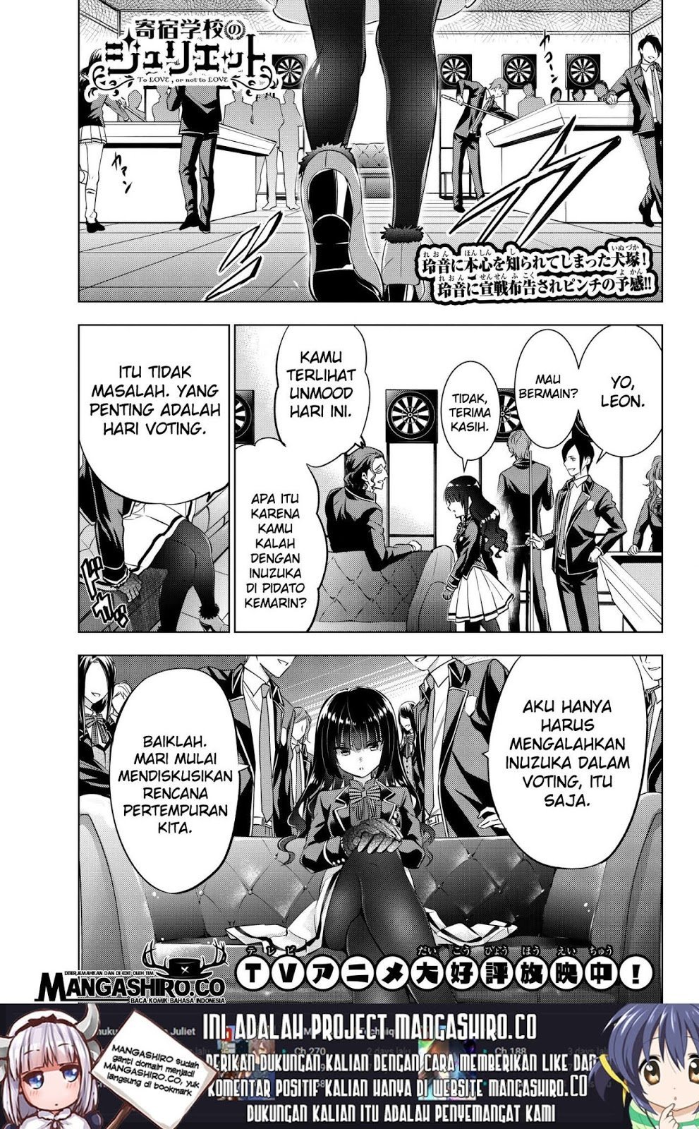 Kishuku Gakkou no Juliet - Chapter 84 2 Kishuku Gakkou no Juliet - Chapter 84 2