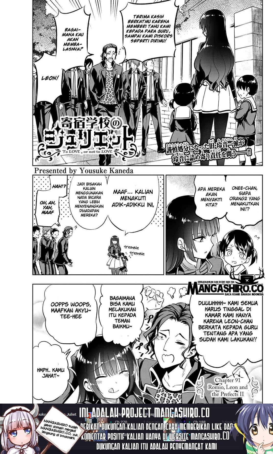Kishuku Gakkou no Juliet - Chapter 91 2 Kishuku Gakkou no Juliet - Chapter 91 2