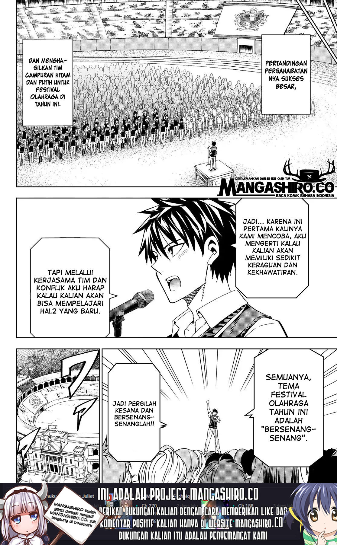 Kishuku Gakkou no Juliet - Chapter 96 20 Kishuku Gakkou no Juliet - Chapter 96 20