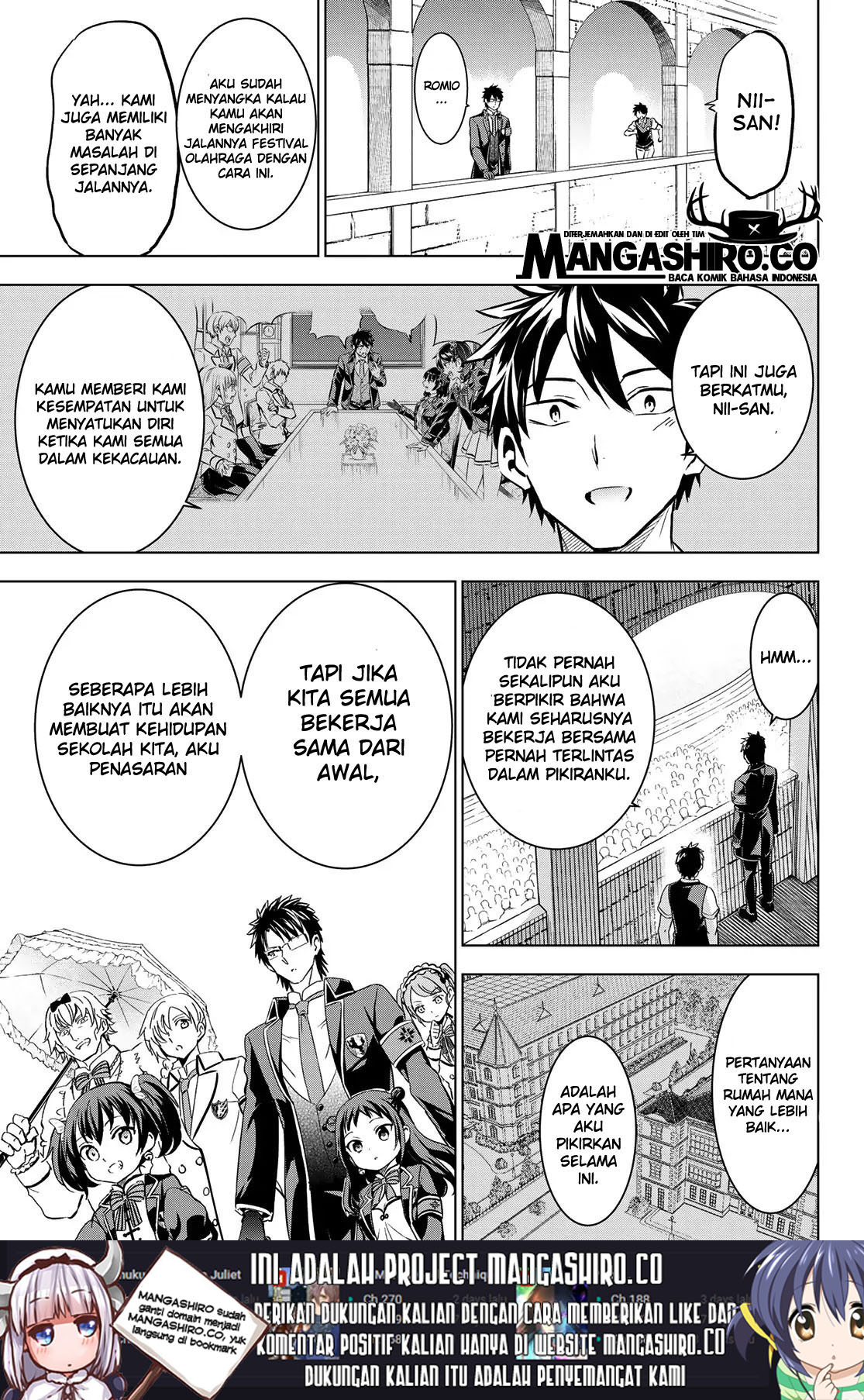 Kishuku Gakkou no Juliet - Chapter 96 21 Kishuku Gakkou no Juliet - Chapter 96 21