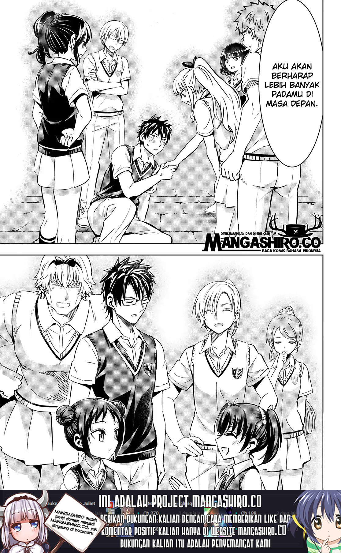 Kishuku Gakkou no Juliet - Chapter 96 19 Kishuku Gakkou no Juliet - Chapter 96 19