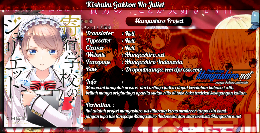 Kishuku Gakkou no Juliet - Chapter 29 24 Kishuku Gakkou no Juliet - Chapter 29 24
