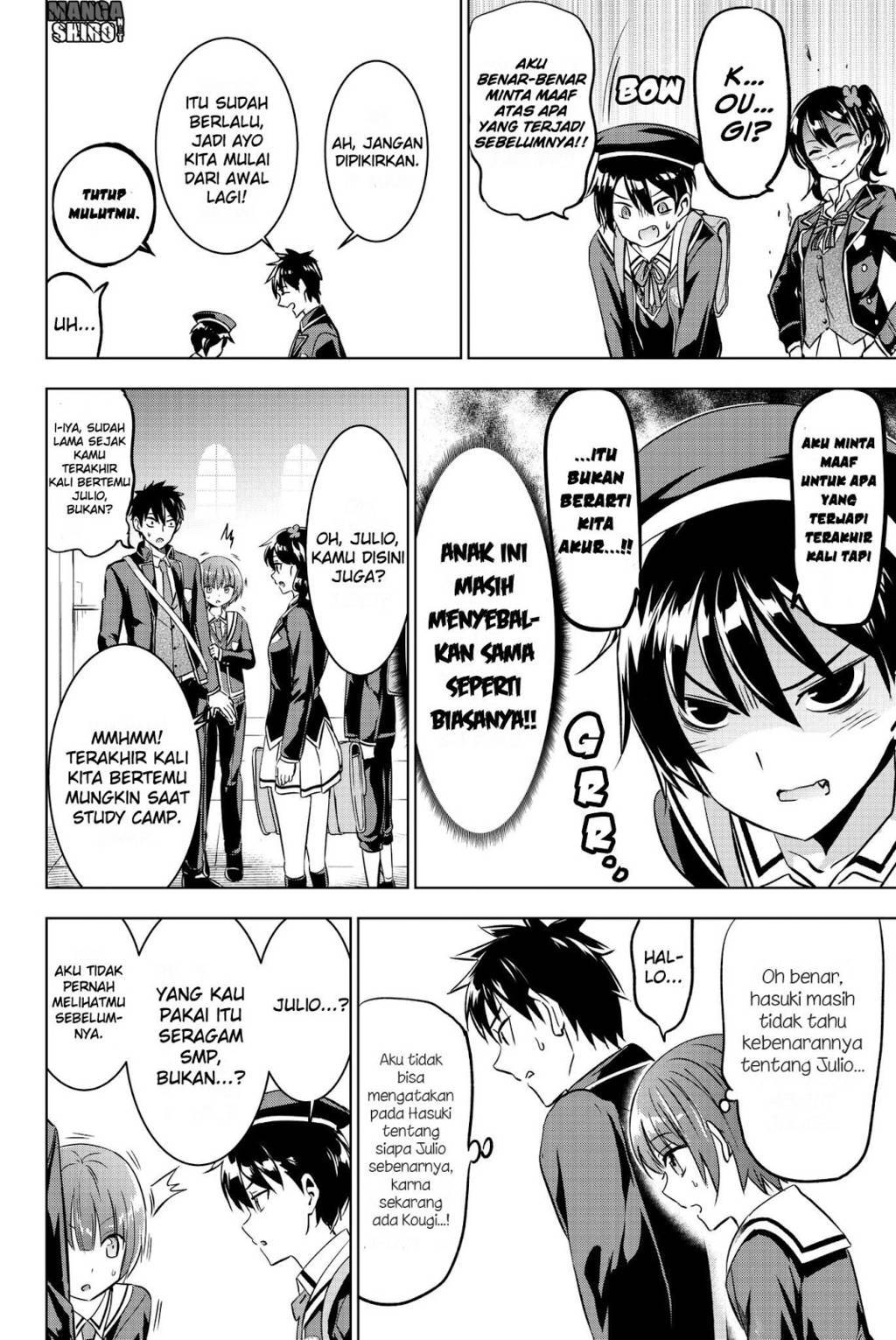 Kishuku Gakkou no Juliet - Chapter 48 32 Kishuku Gakkou no Juliet - Chapter 48 32