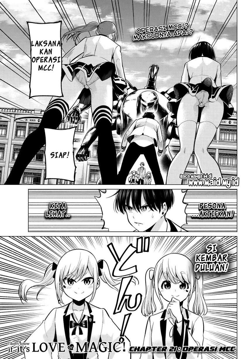 Koi ka Mahou ka Wakaranai! - Chapter 21 3 Koi ka Mahou ka Wakaranai! - Chapter 21 3