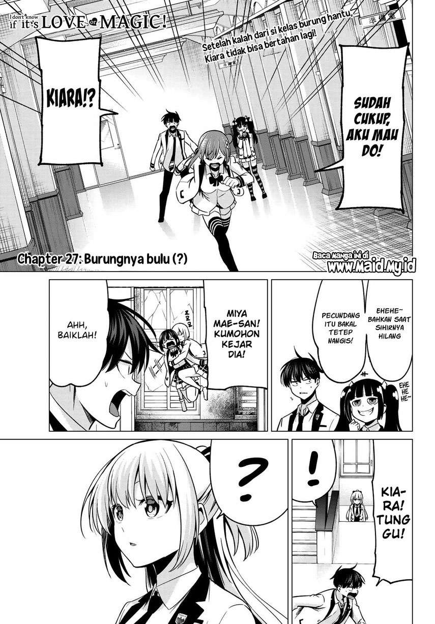 Koi ka Mahou ka Wakaranai! - Chapter 27 3