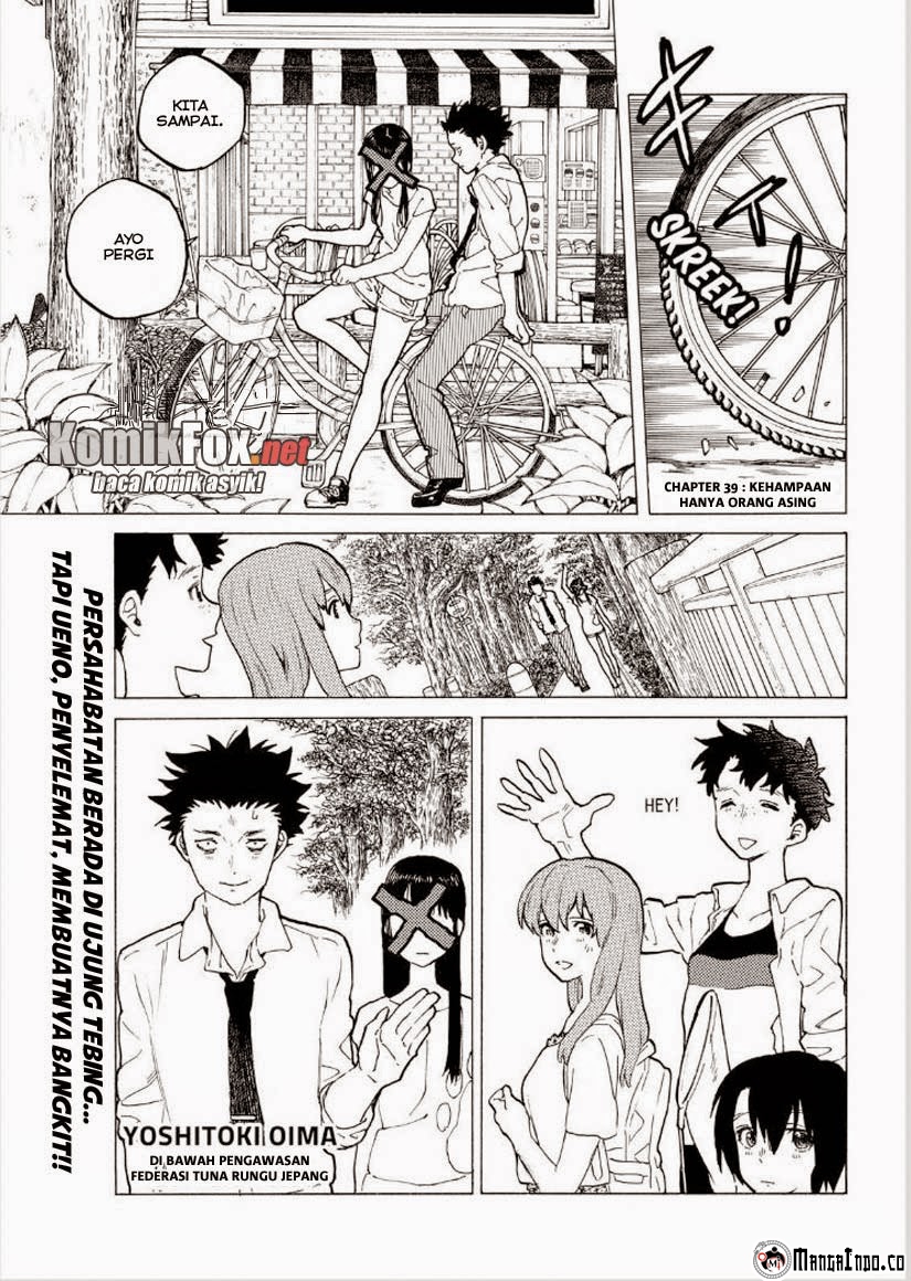 Koe no Katachi - Chapter 39 2 Koe no Katachi - Chapter 39 2
