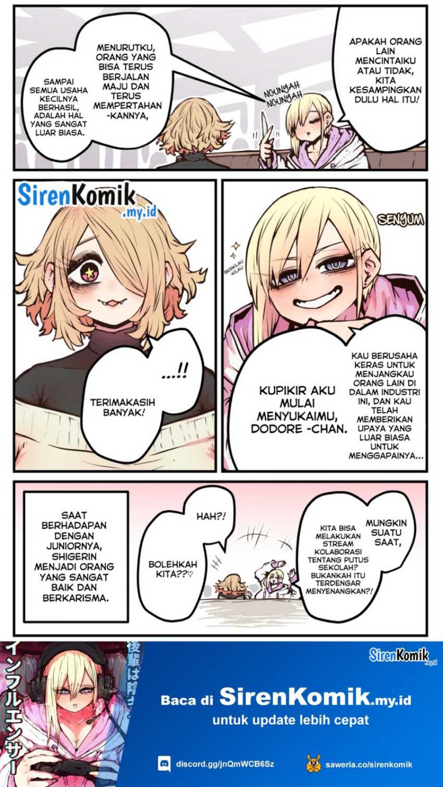 Kouhai wa Inkya Agari no Infuruensaa - Chapter 19 5 Kouhai wa Inkya Agari no Infuruensaa - Chapter 19 5