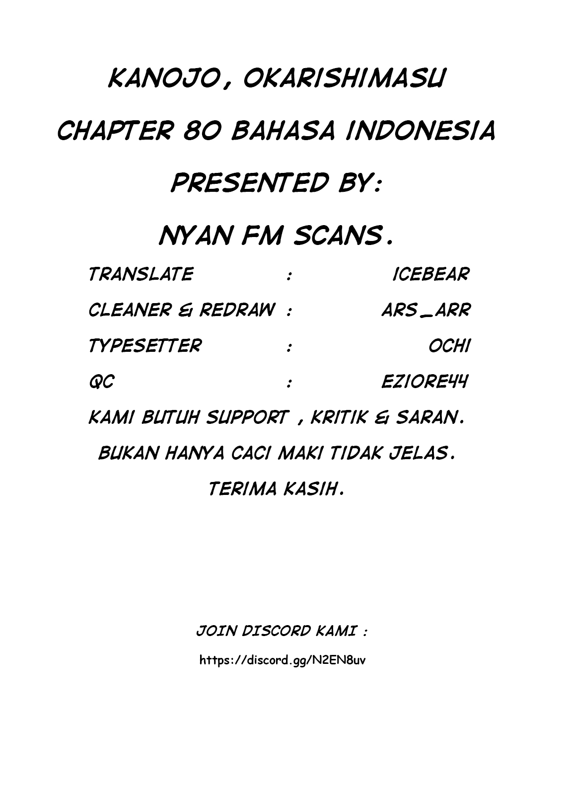 Kanojo, Okarishimasu - Chapter 80 21