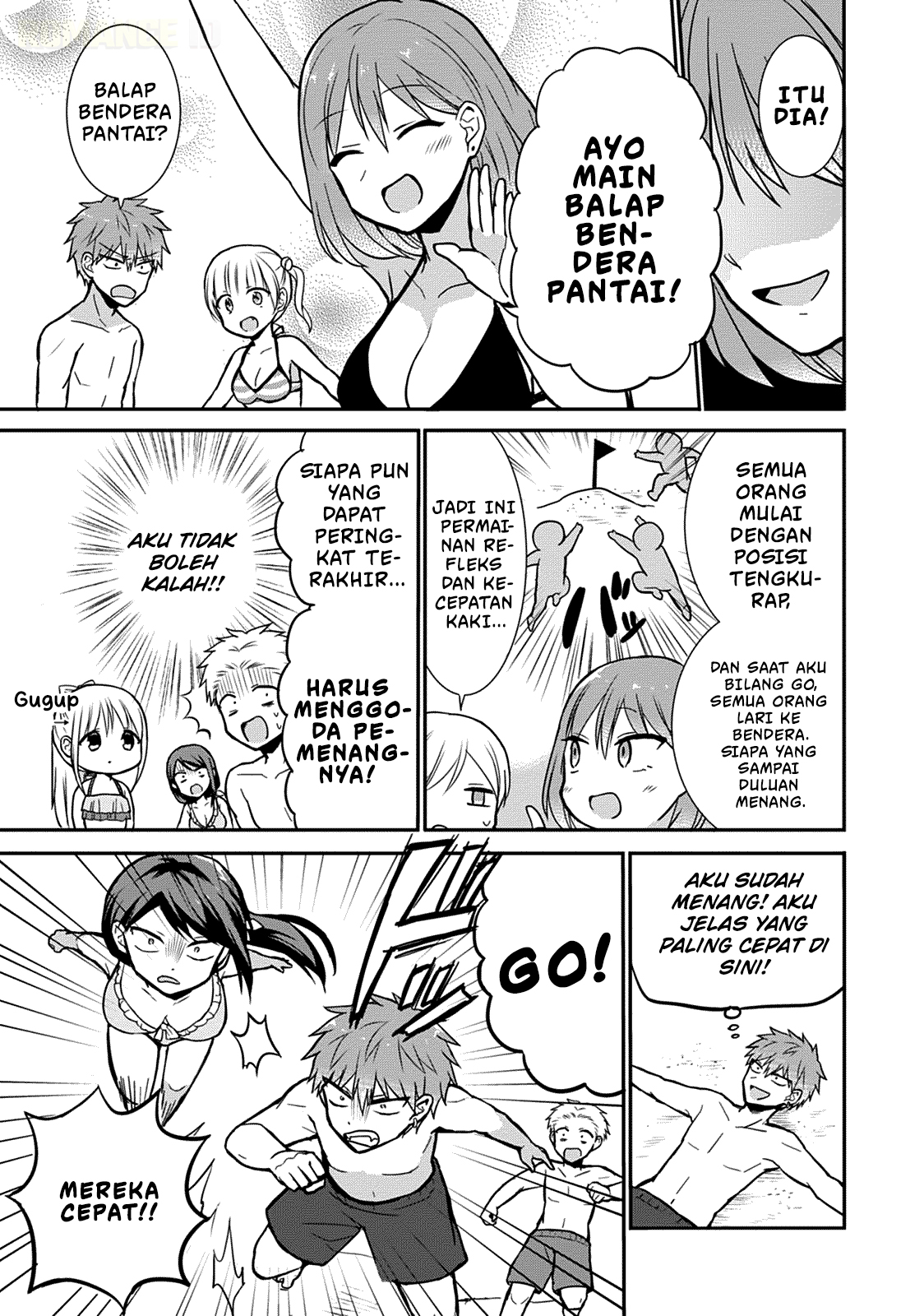 Kao ni denai Kashiwada-san to Kao ni deru Ota-kun - Chapter 34 8