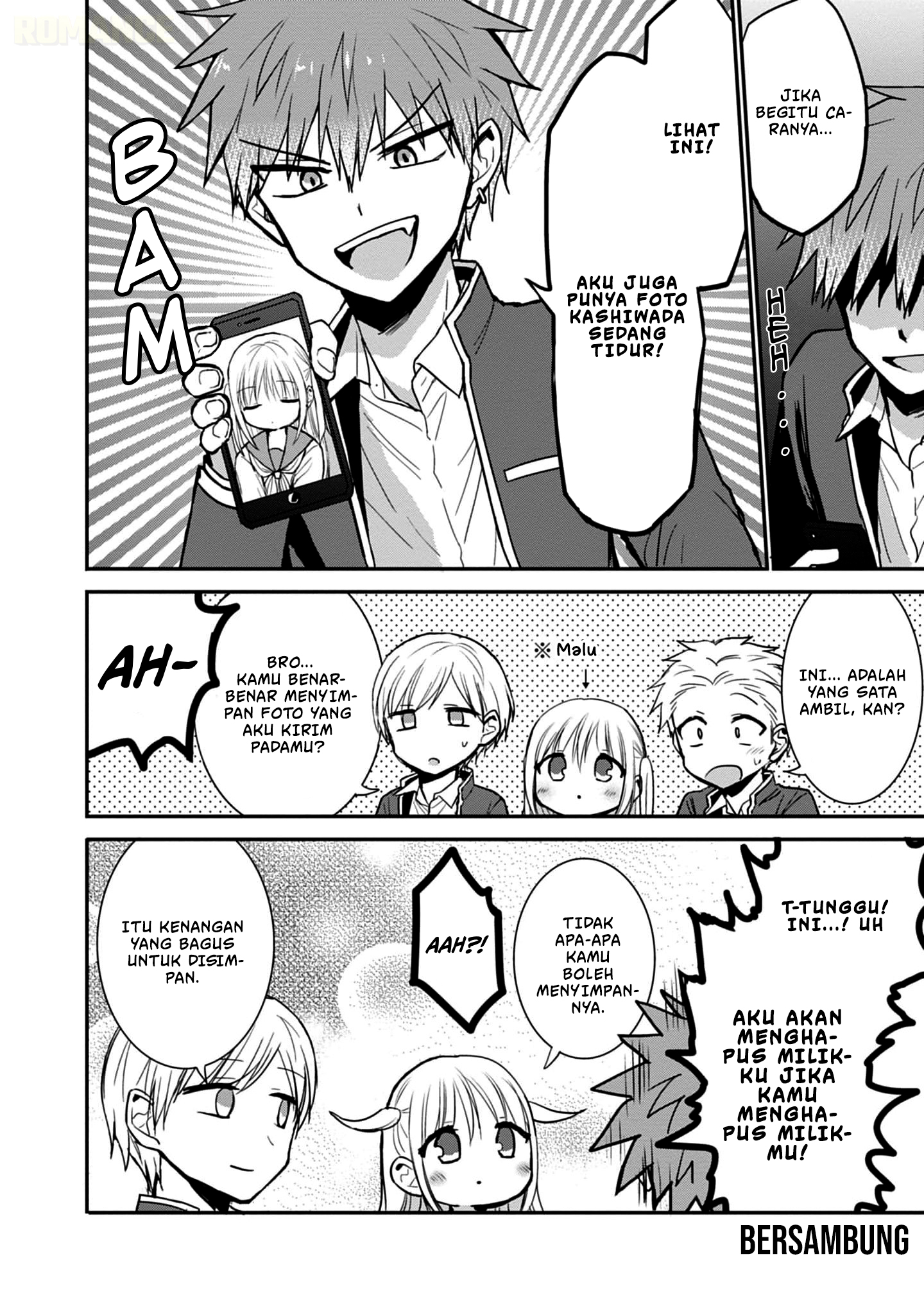 Kao ni denai Kashiwada-san to Kao ni deru Ota-kun - Chapter 75 9