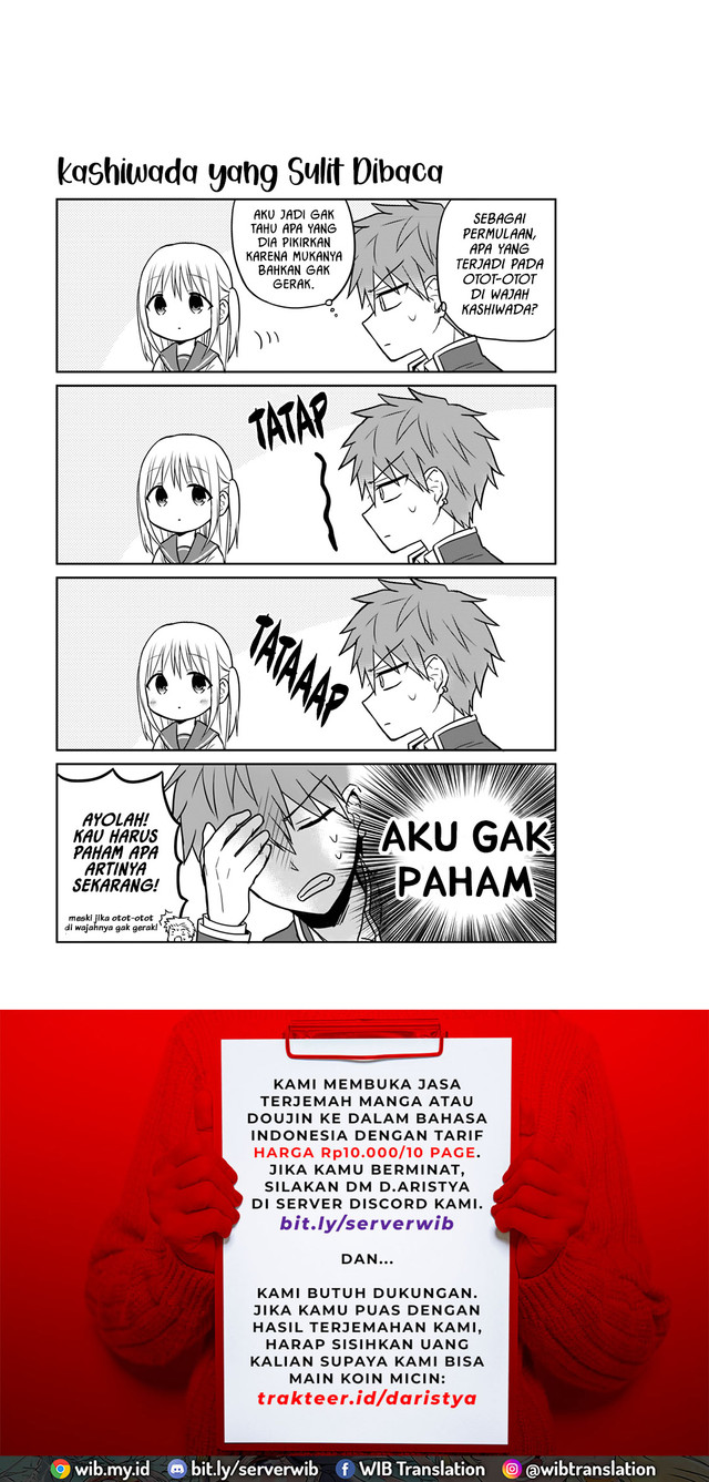 Kao ni denai Kashiwada-san to Kao ni deru Ota-kun - Chapter 4 10
