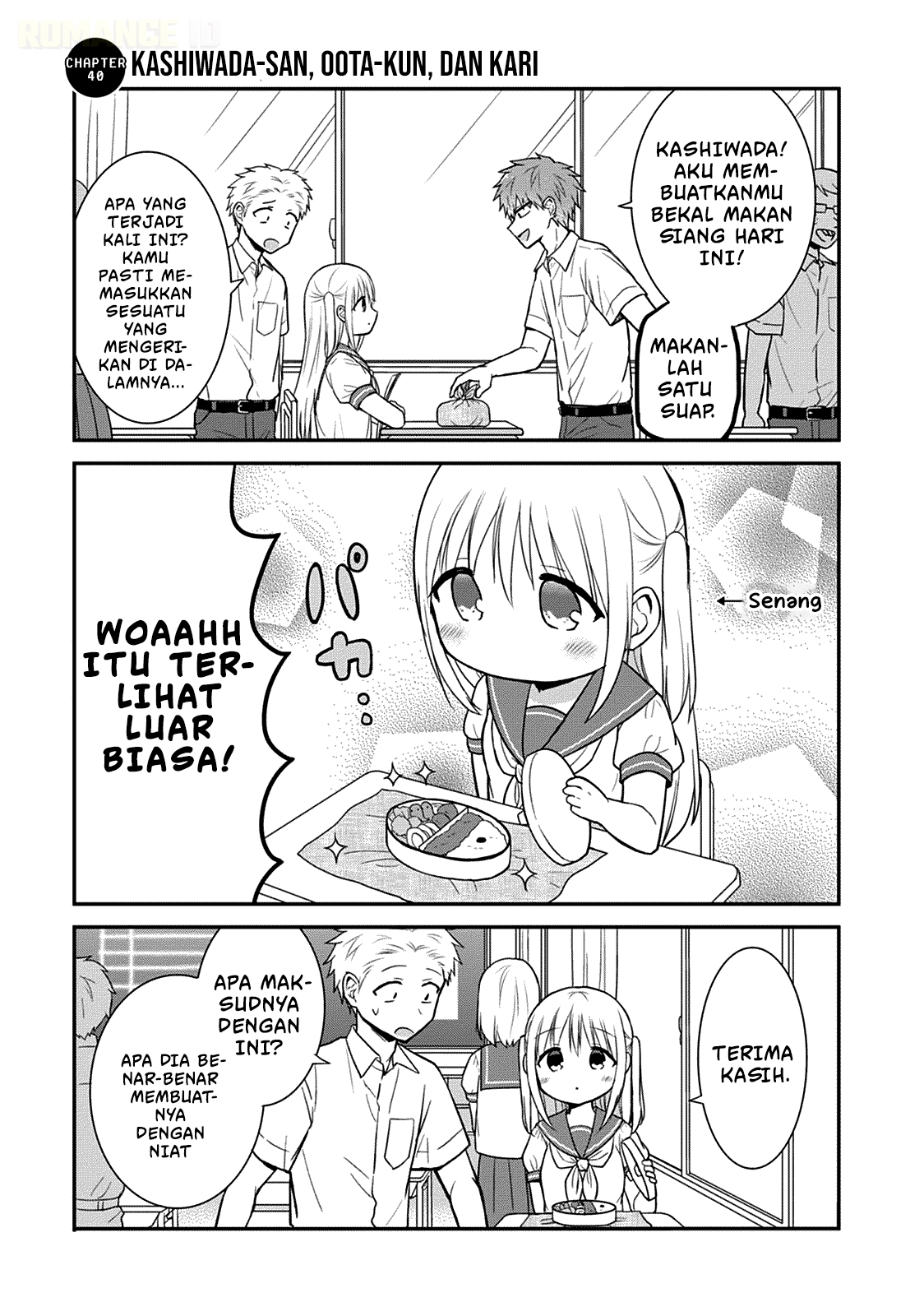 Kao ni denai Kashiwada-san to Kao ni deru Ota-kun - Chapter 40 2 Kao ni denai Kashiwada-san to Kao ni deru Ota-kun - Chapter 40 2
