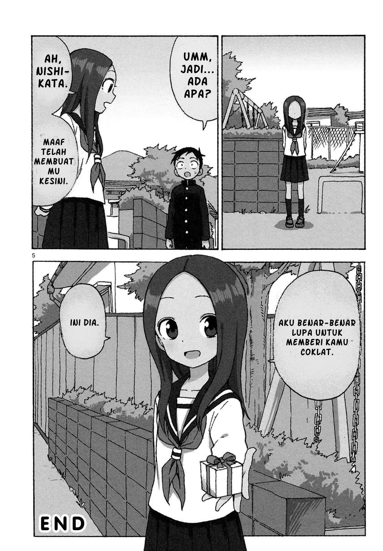 Karakai Jouzu no Takagi-san - Chapter 95.5 9 Karakai Jouzu no Takagi-san - Chapter 95.5 9