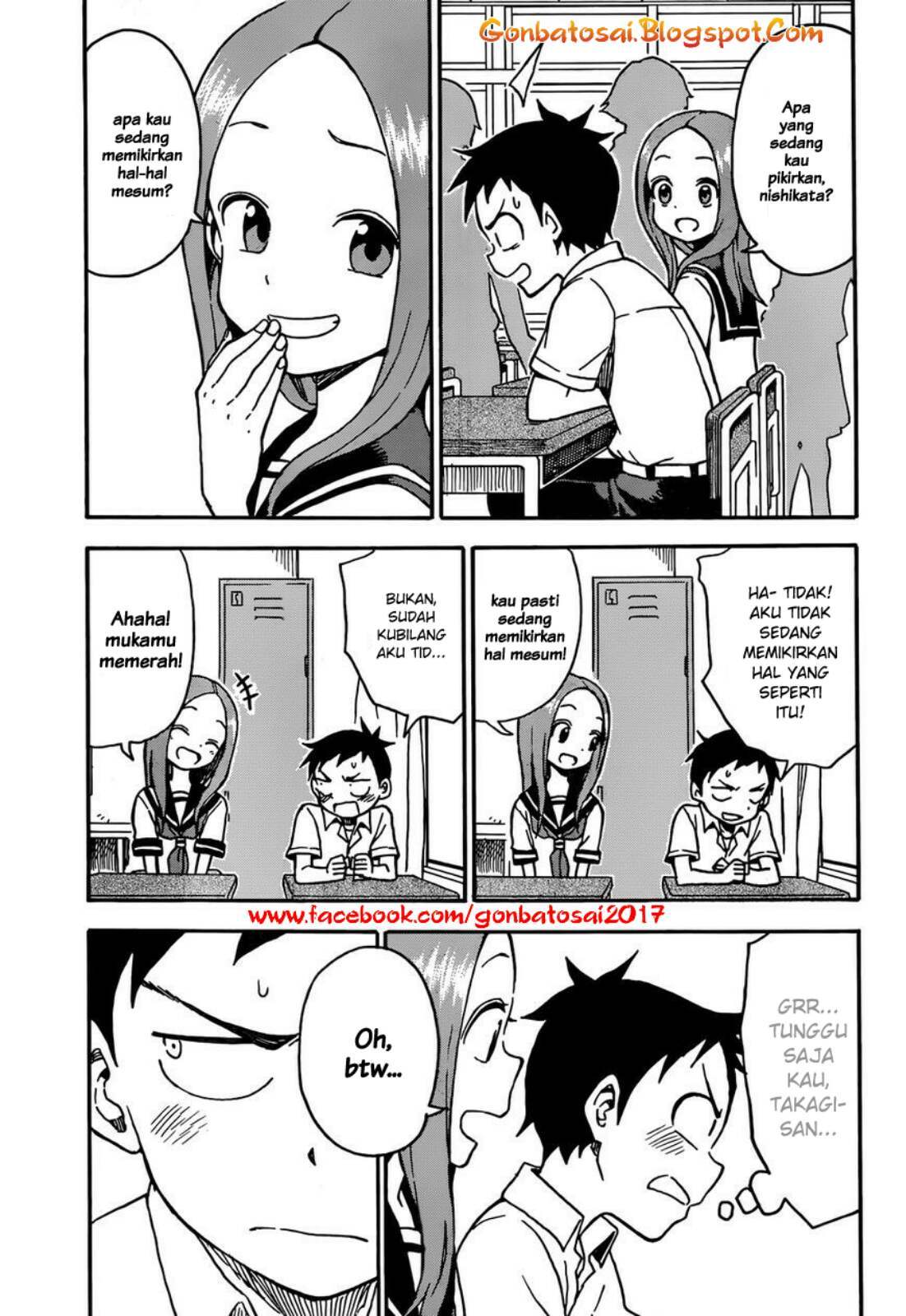 Karakai Jouzu no Takagi-san - Chapter 32 5 Karakai Jouzu no Takagi-san - Chapter 32 5
