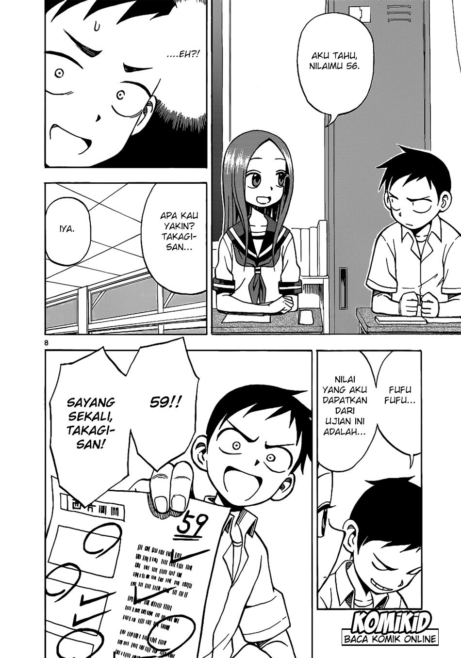 Karakai Jouzu no Takagi-san - Chapter 12 9 Karakai Jouzu no Takagi-san - Chapter 12 9