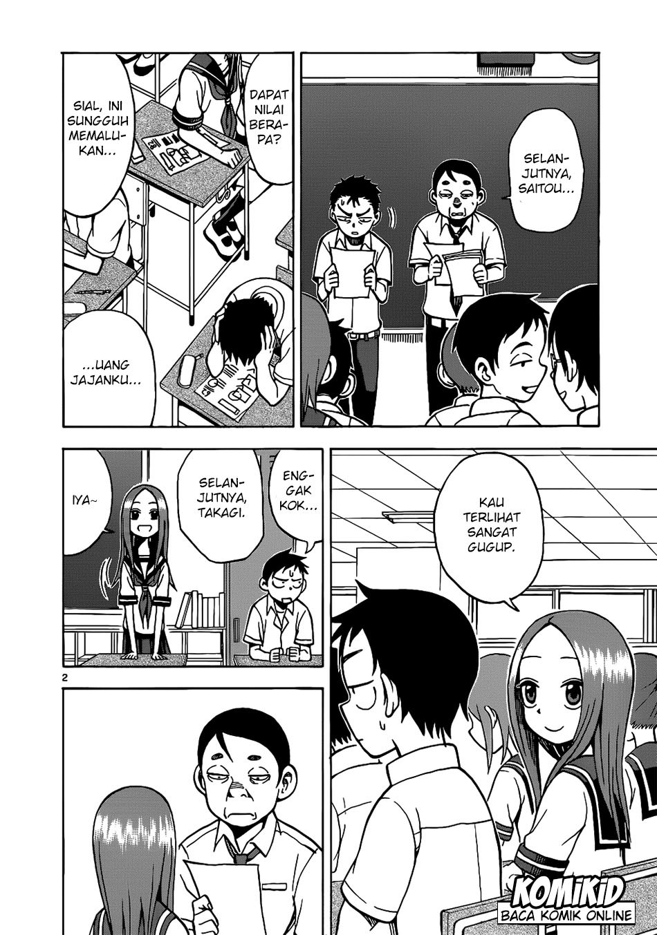 Karakai Jouzu no Takagi-san - Chapter 12 3 Karakai Jouzu no Takagi-san - Chapter 12 3