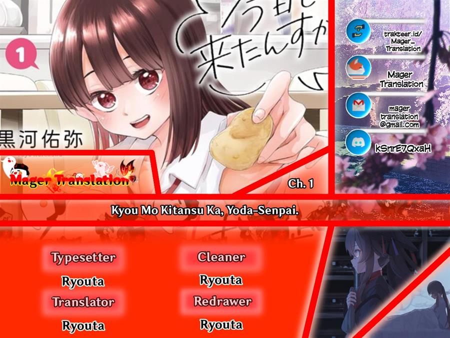 Kyou mo Kitansu ka, Yoda-senpai. - Chapter 1 1 Kyou mo Kitansu ka, Yoda-senpai. - Chapter 1 1