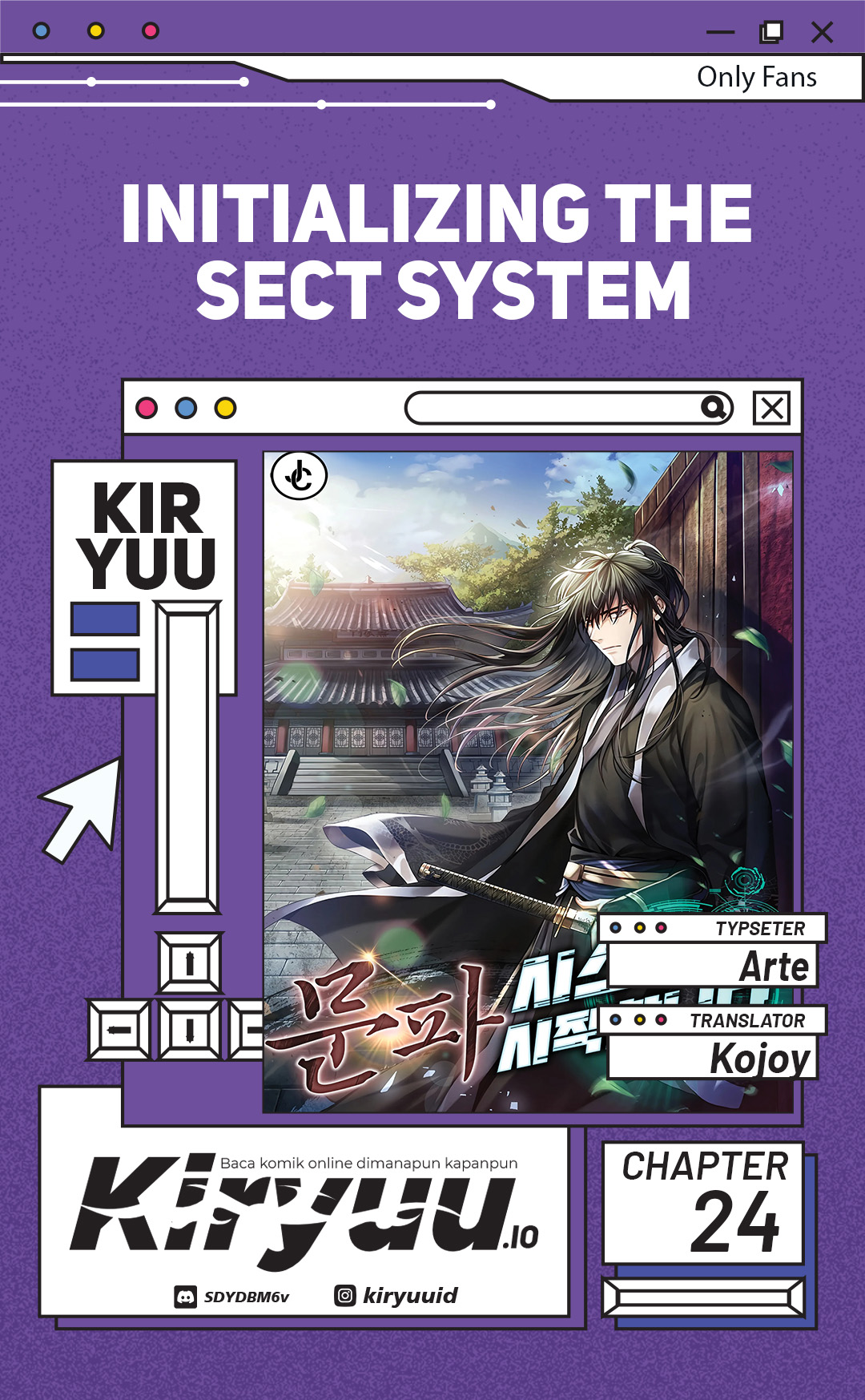 Initializing the Sect System - Chapter 24 1