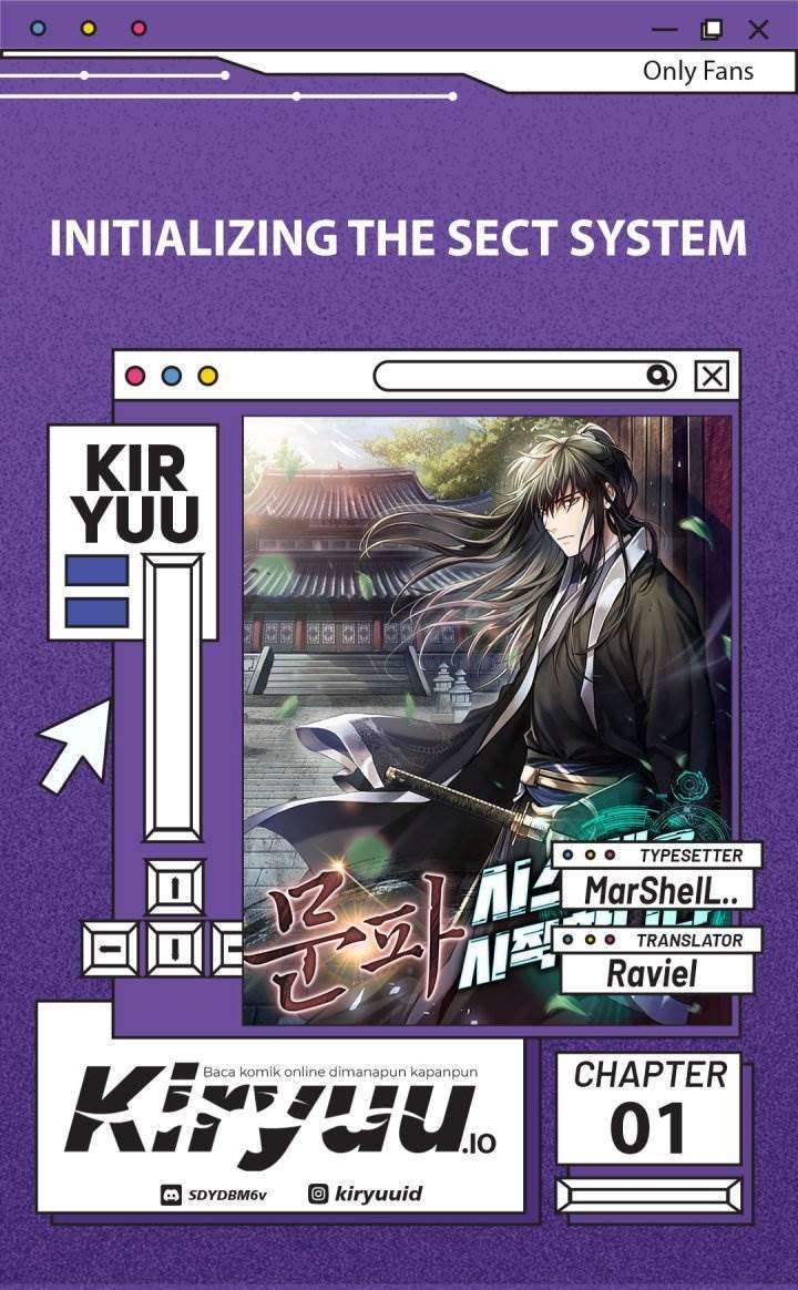 Initializing the Sect System - Chapter 1 1
