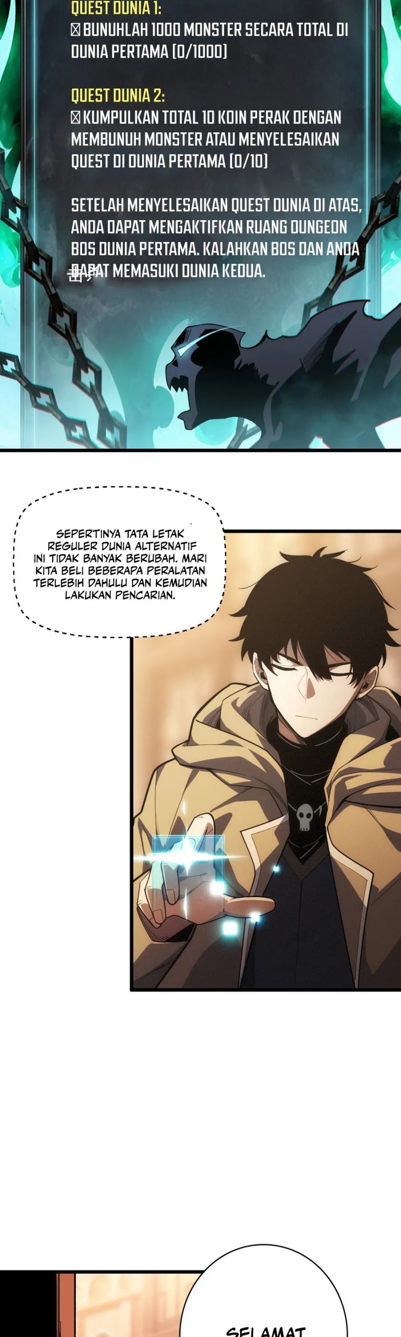 Idle Player Returns as a God - Chapter 01 56