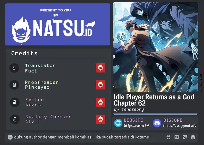 Idle Player Returns as a God - Chapter 62 1