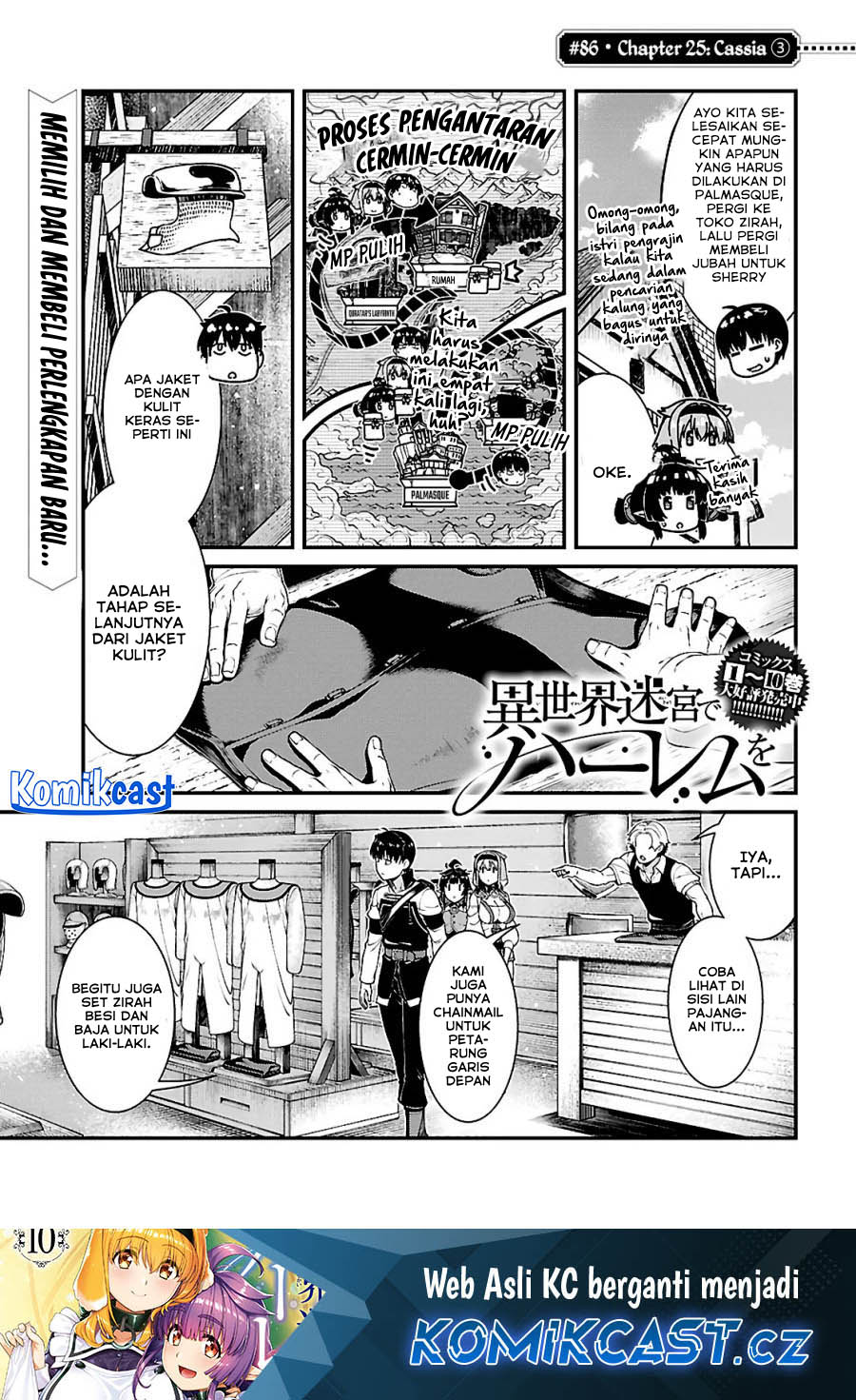 Isekai Meikyuu de Harem wo - Chapter 86 2 Isekai Meikyuu de Harem wo - Chapter 86 2