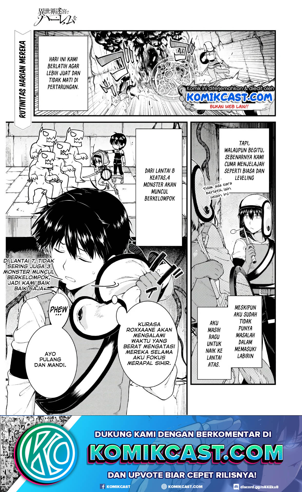 Isekai Meikyuu de Harem wo - Chapter 36 2