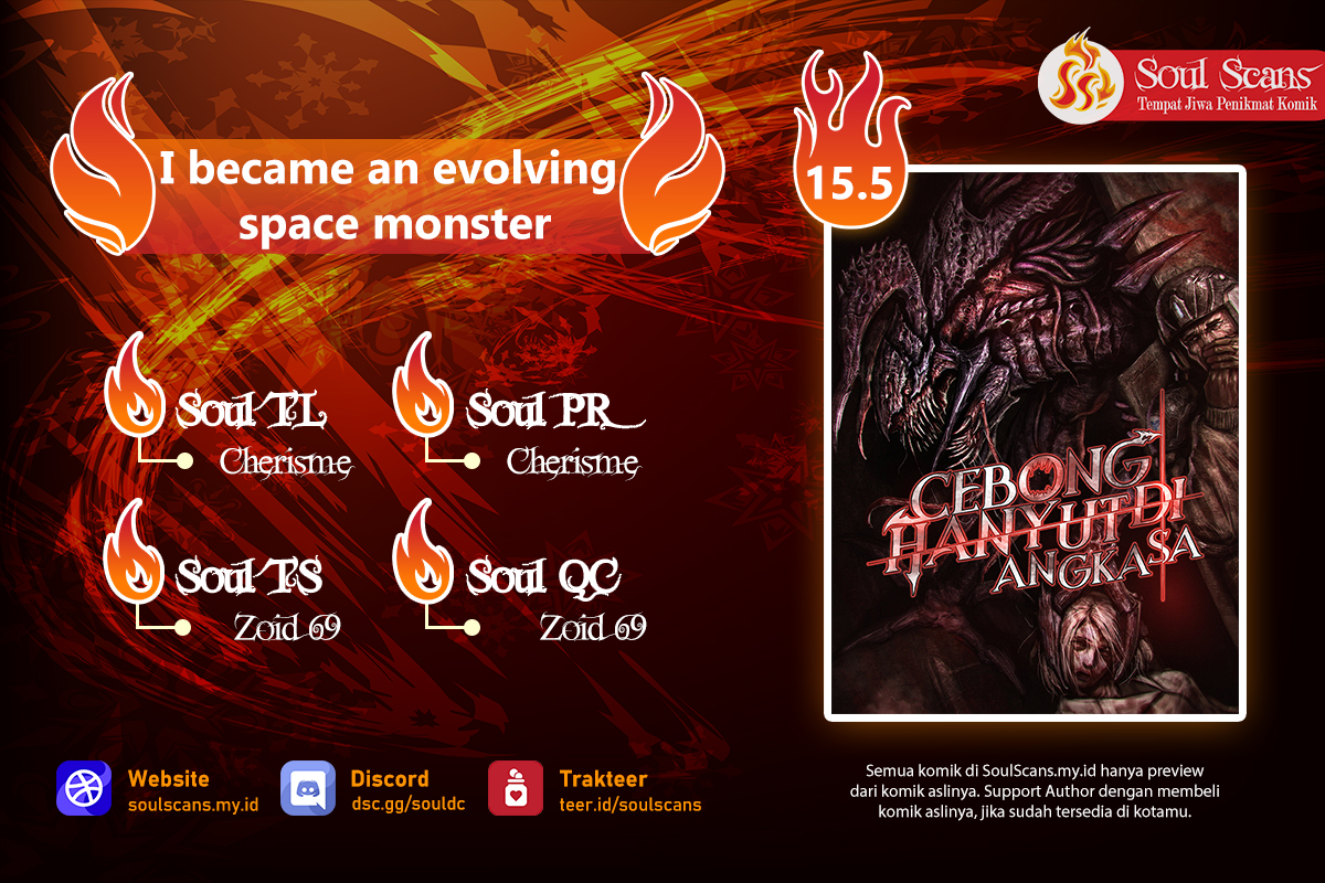 I Became an Evolving Space Monster - Chapter 15.5 1