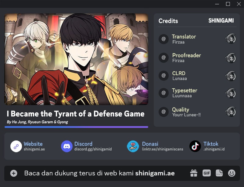 I Became the Tyrant of a Defense Game - Chapter 129 1 I Became the Tyrant of a Defense Game - Chapter 129 1