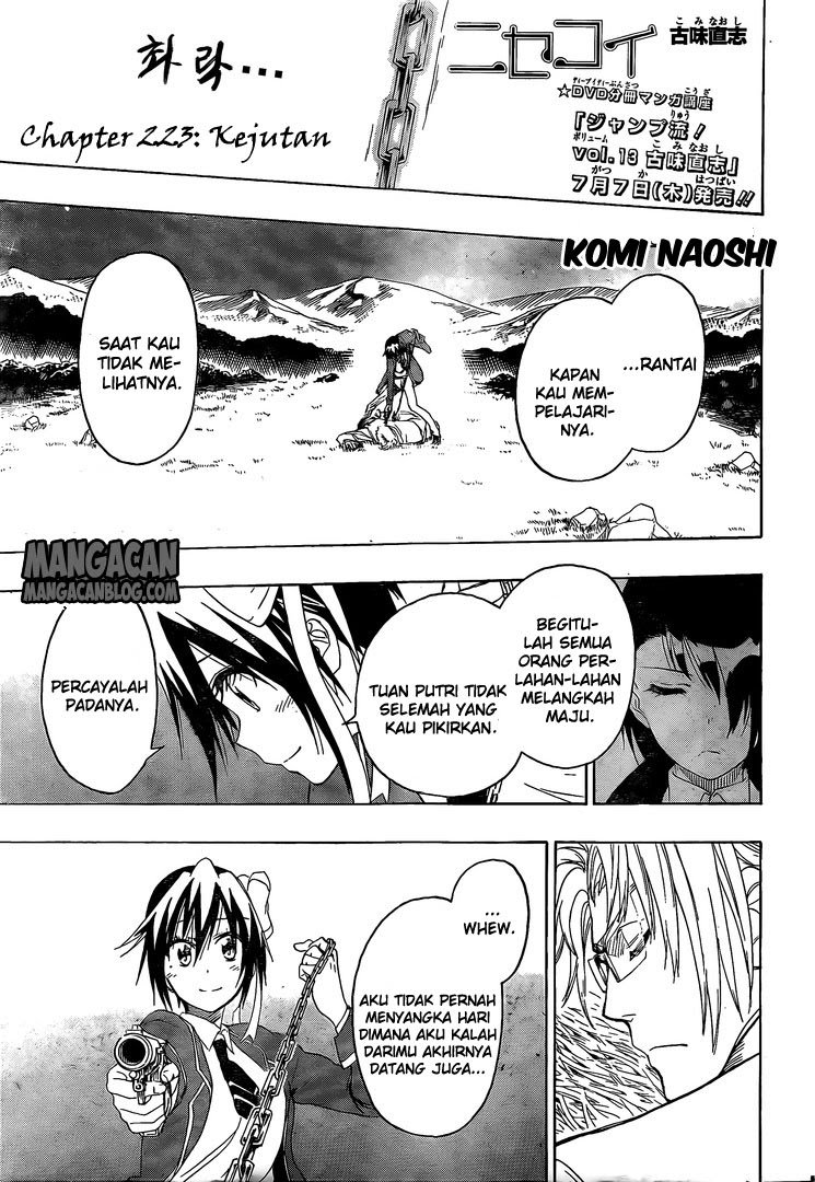 Nisekoi - Chapter 223 2