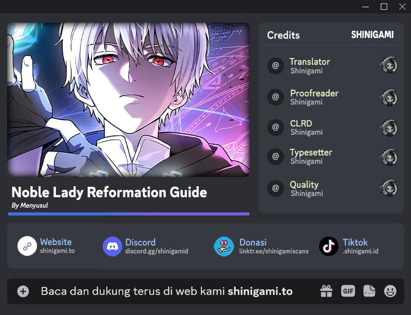 Noble Lady Reformation Guide - Chapter 1 1