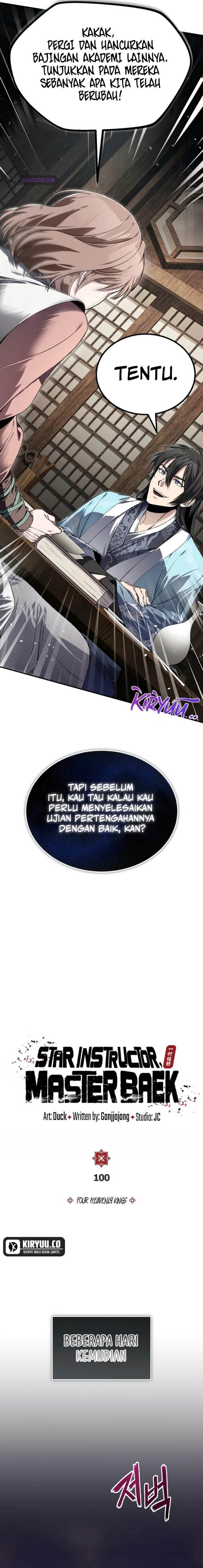 Number One Star Instructor Master Baek - Chapter 100 8
