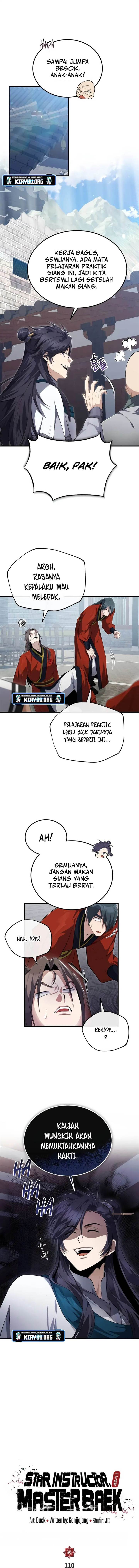Number One Star Instructor Master Baek - Chapter 110 1