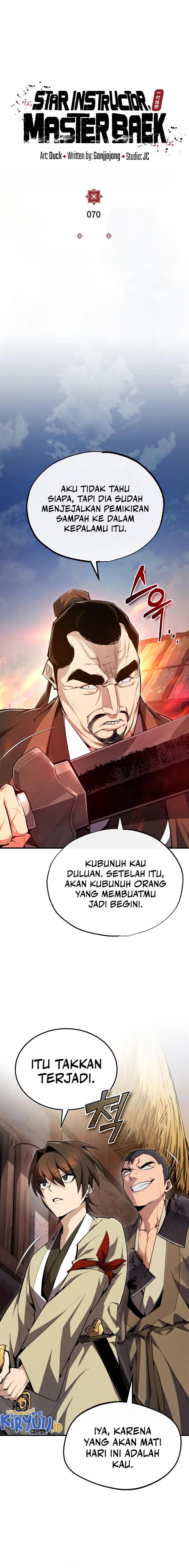 Number One Star Instructor Master Baek - Chapter 70 7