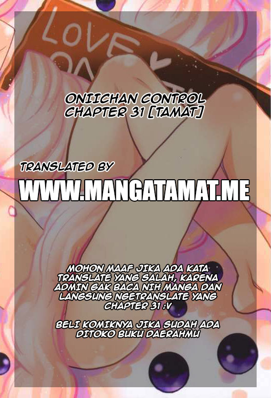 Oniichan Control - Chapter 31 – End 1 Oniichan Control - Chapter 31 – End 1