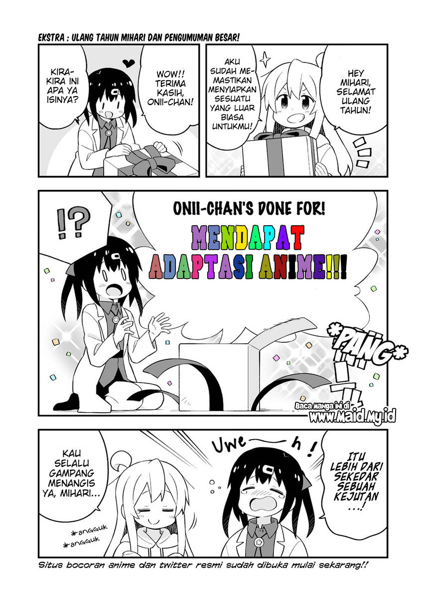 Onii-chan wa Oshimai - Chapter 63 3