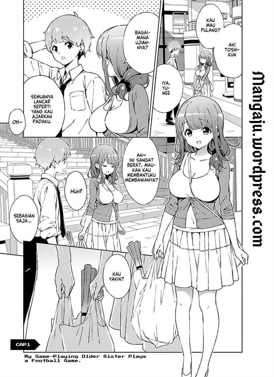 Onee-chan wa Game o Suruto Hito ga Kawaru Onee-chan - Chapter 01 2