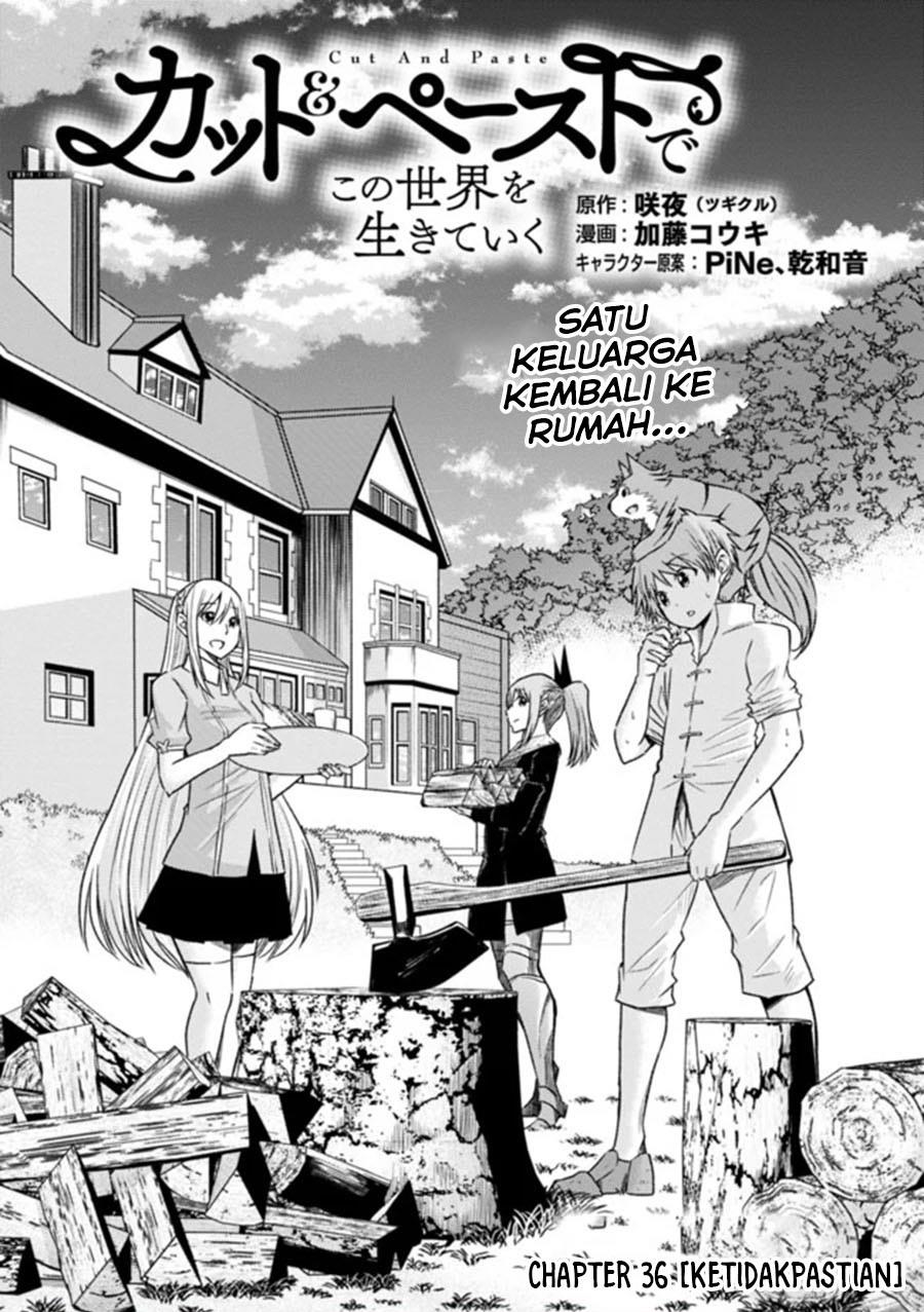 Living in This World With Cut & Paste - Chapter 36 1 Living in This World With Cut & Paste - Chapter 36 1