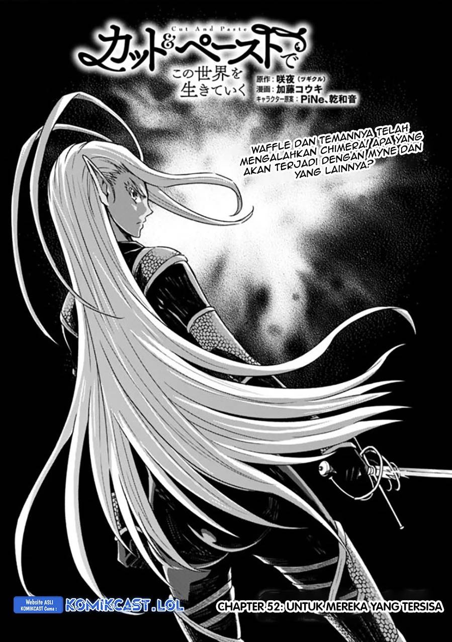 Living in This World With Cut & Paste - Chapter 52 1