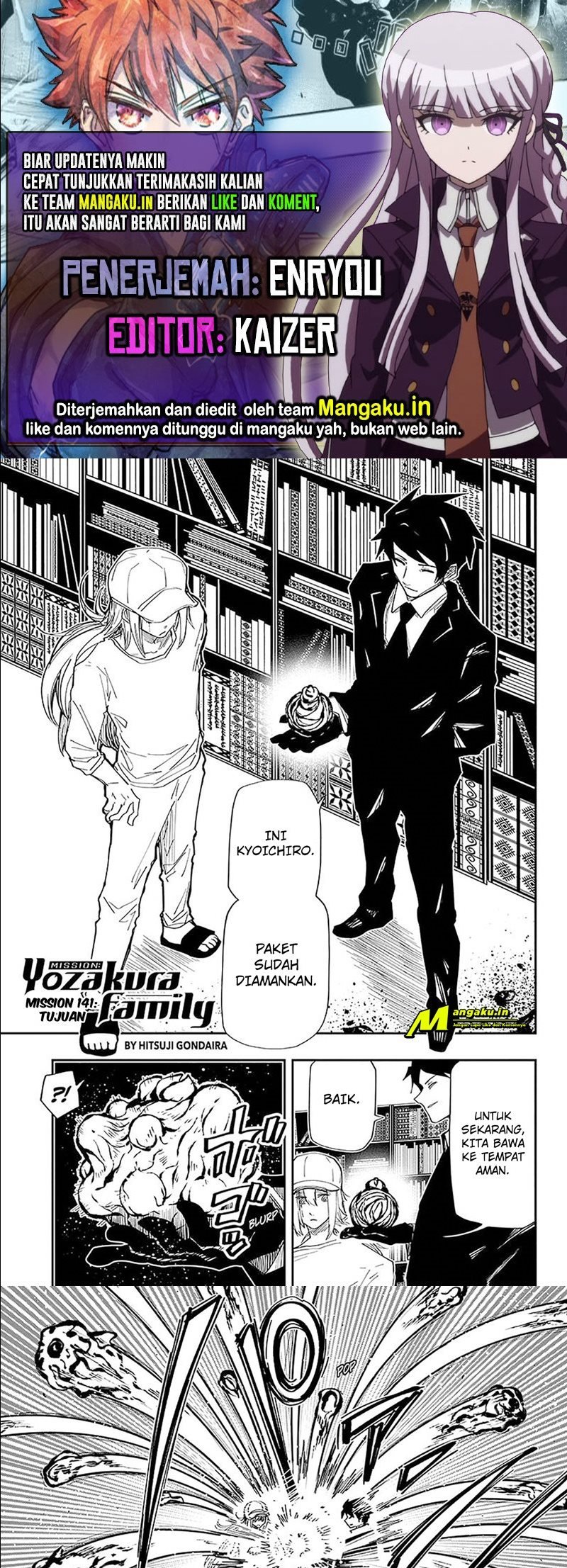 Mission: Yozakura Family - Chapter 141 1 Mission: Yozakura Family - Chapter 141 1