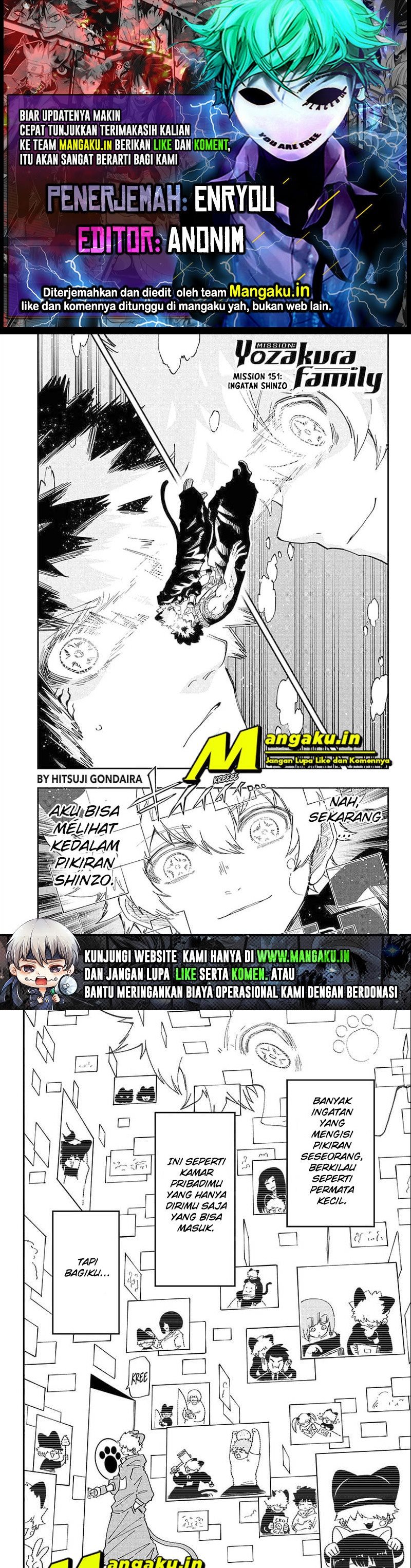 Mission: Yozakura Family - Chapter 151 1